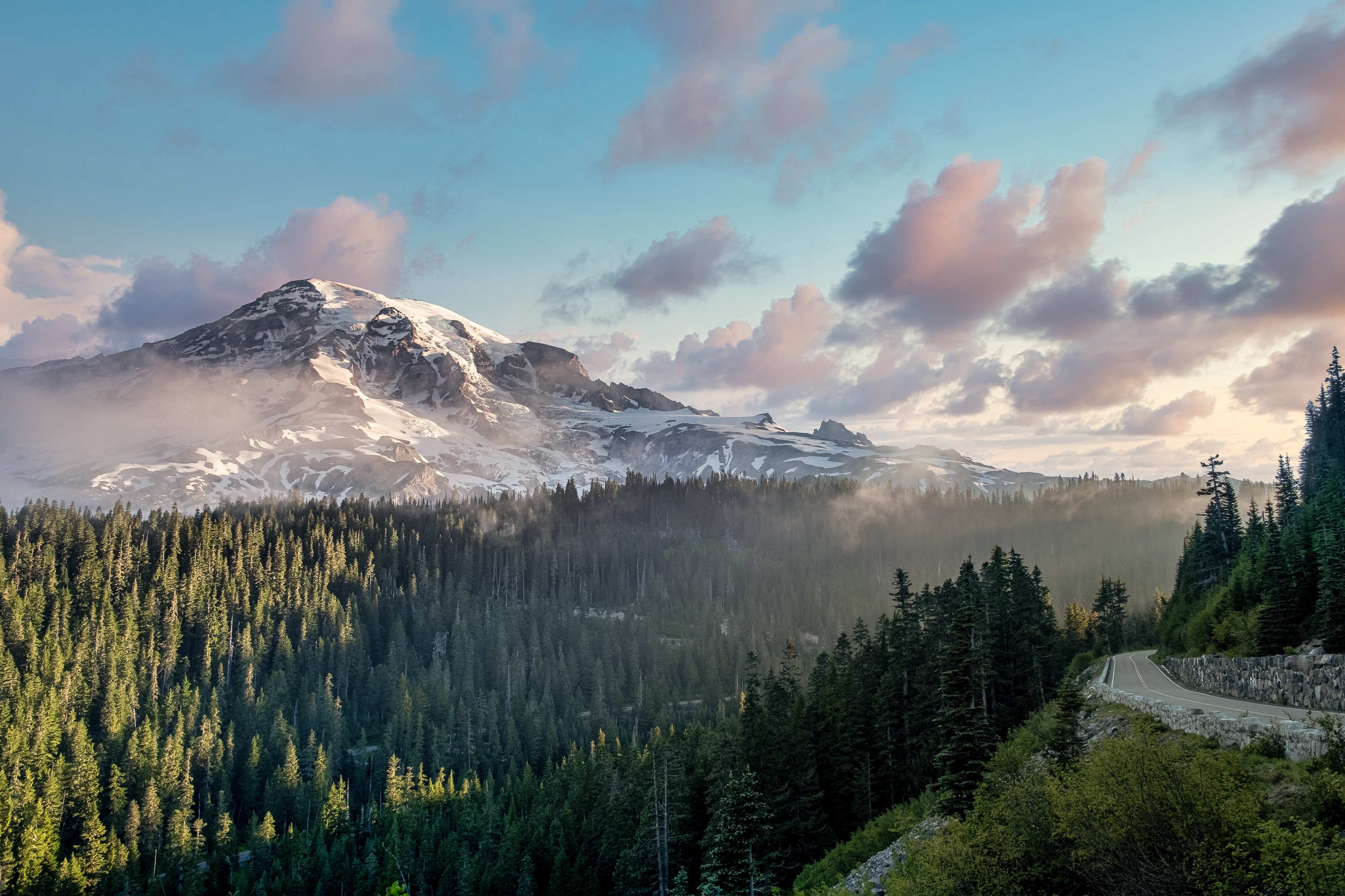 Mount Rainier view from Inspiration Point